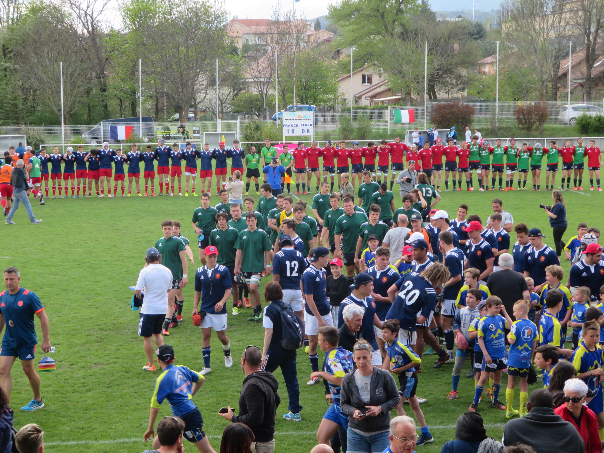 12 avril 2017 : premier événement sportif « Rugby » dans les Hautes Alpes …